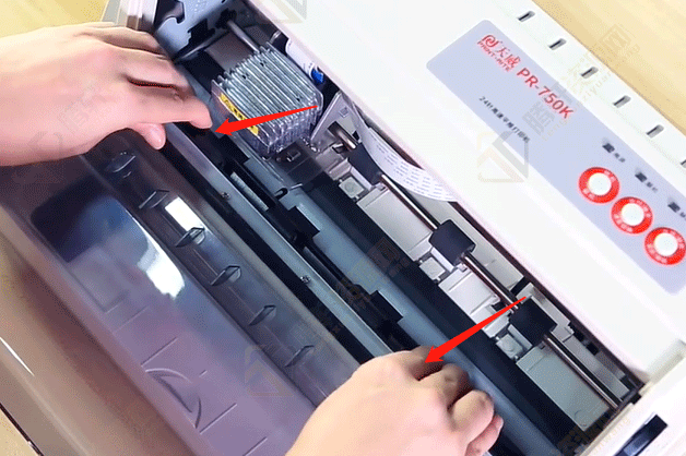 天威打印机怎么换色带？天威打印机更换色带方法教程
