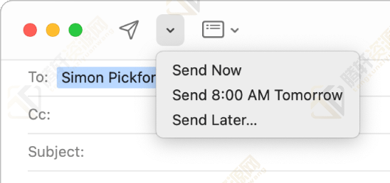 Mac邮件如何定时发送？Mac邮件定时发送图文教程