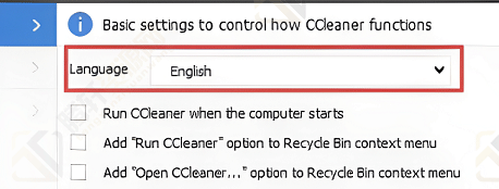 ccleaner如何设置中文版语言？ccleaner修改为中文版语言方法图文教程