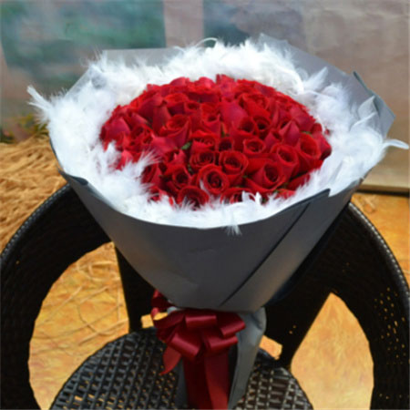 七夕浪漫爱意玫瑰花图片真实，七夕想要给你一束最美的花背景壁纸