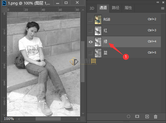 Adobe Photoshop2022怎么用应用图像调整图片第7步