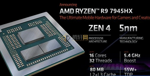AMD 锐龙 R9-7945HX性能深度评测跑分参数详细介绍