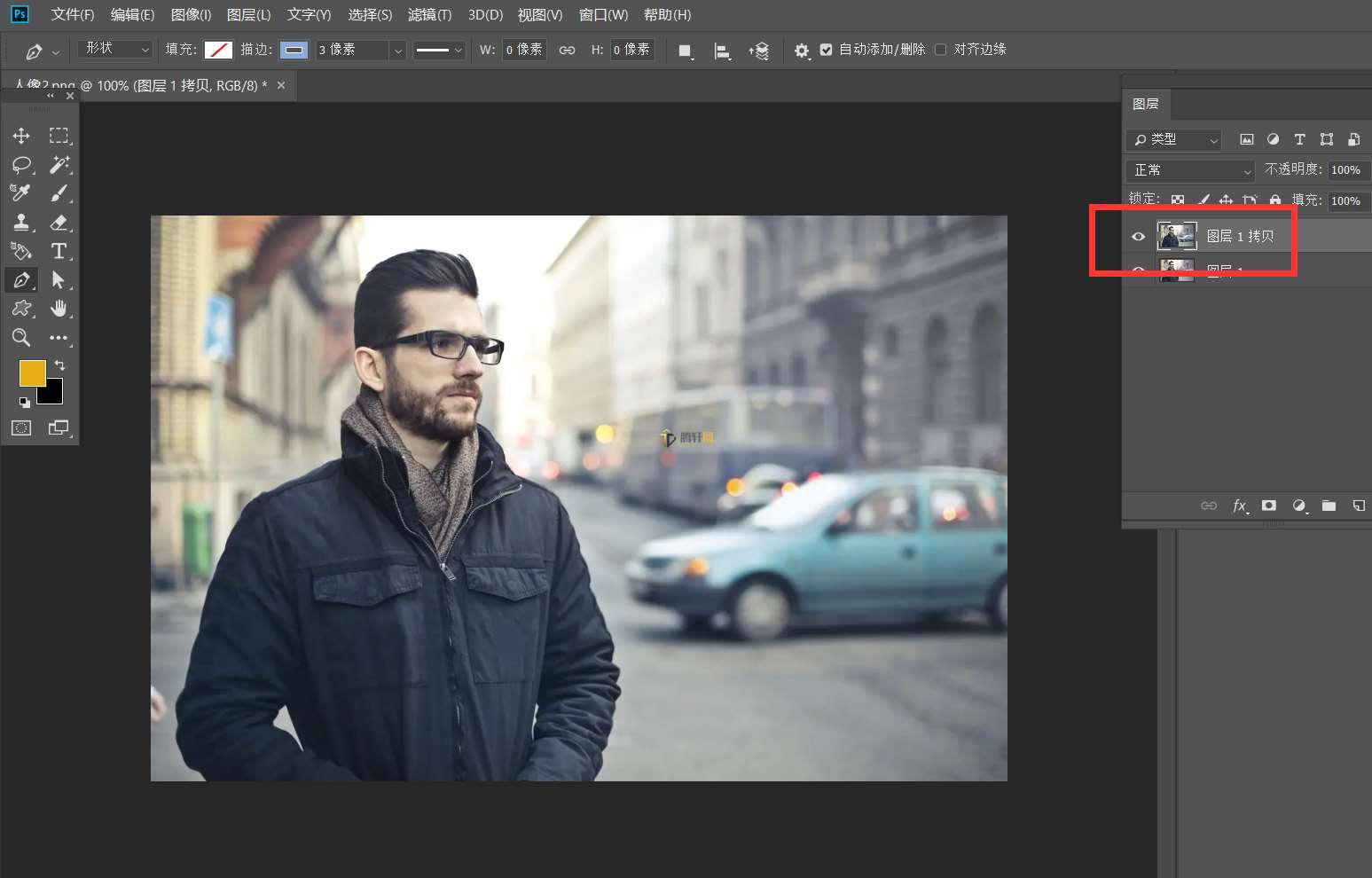 Photoshop怎么设计双色人物海报? ps人像双重撞色效果制作方法详细步骤图文教程